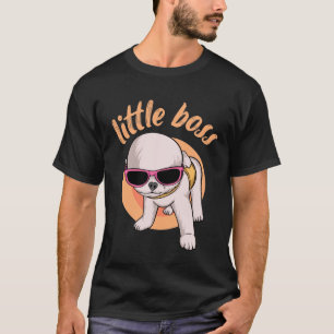 T-shirt Chihuahua Chiens Drôle Avec Des Lunettes Mignonnes