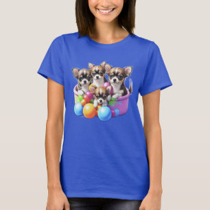 T-shirt Chihuahua chiots drôles