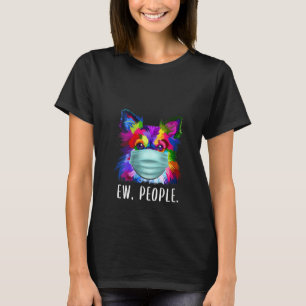 T-shirt Chihuahua Coloré Femme Chihuahua Ew Chien Portant 