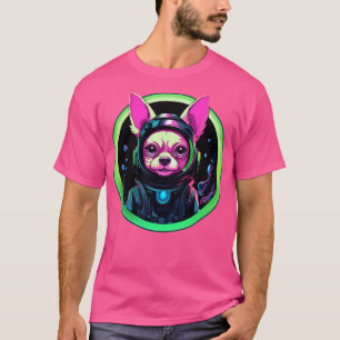 T-shirt Chihuahua Cosmic Space Dogs Galaxy Astronaut