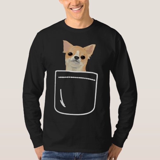 T-shirt Chihuahua Dans Votre Marionnette Avant (Devant)