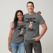 T-shirt Chihuahua Dog Je vous dis que je ne suis pas un Ch (Unisexe)