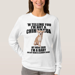 T-shirt Chihuahua Dog Je vous dis que je ne suis pas un Ch