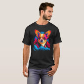 T-shirt Chihuahua Dog Mountain (Devant entier)