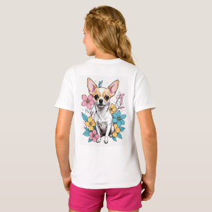 T-shirt Chihuahua du printemps