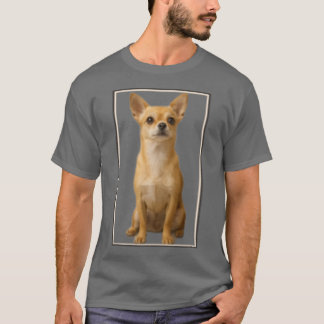 T-shirt Chihuahua encadré drôle