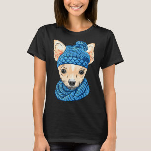 T-shirt Chihuahua Hipster