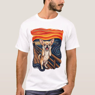 T-shirt Chihuahua hurleur Pont de cri de chien_1