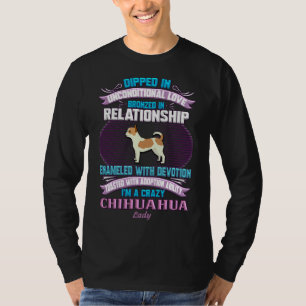 T-shirt Chihuahua Lady I M A Crazy Chihuahua Lady