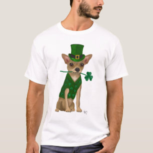 T-shirt Chihuahua Leprechaun
