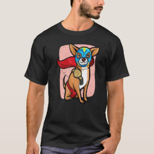 T-shirt Chihuahua Lucha Libre lutte