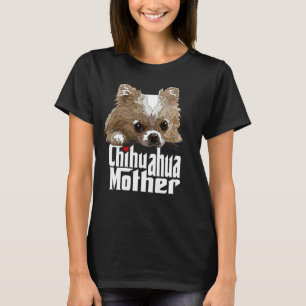 T-shirt Chihuahua Mère Chiwawa Long Haig Maman Mama
