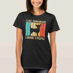 T-shirt Chihuahua mignonne pour hommes femmes Chihuahua ch