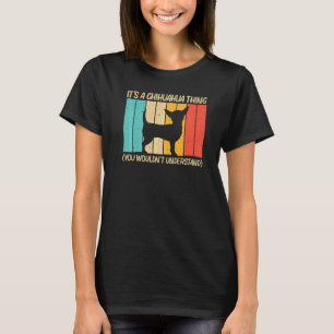 T-shirt Chihuahua mignonne pour hommes femmes Chihuahua ch