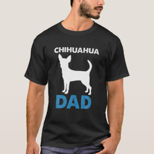 T-shirt Chihuahua Papa Cadeau Pour L'Éleveur Amoureux des