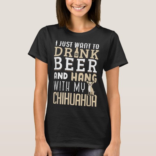 T-shirt Chihuahua Papa Funny Fête des pères Amoureux des c (Devant)