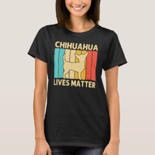 T-shirt Chihuahua pour hommes femmes propriétaire de chien