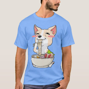 T-shirt Chihuahua Ramen Noodles Kawaii