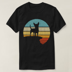 T-shirt Chihuahua Retro Vintage 60s les années 70 Chien Ch