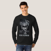 T-shirt Chihuahua Selfie UFO Fun Quirky Cadeau (Devant entier)