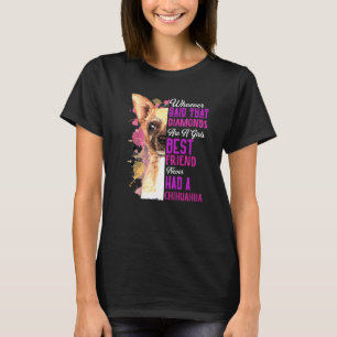 T-shirt Chihuahua Sont Une Fille Meilleur Ami Chien Maman