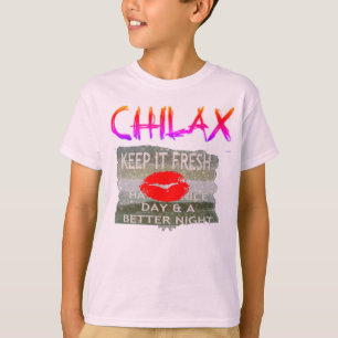 T-shirt Chilax Garder les choses simples Nickel & parfait