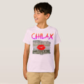 T-shirt Chilax Gardez simple Nice & parfait enregistrer la (Devant entier)