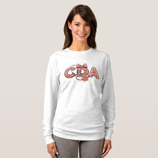 T-shirt Child Development Associate -CDA- Christmas (Devant entier)