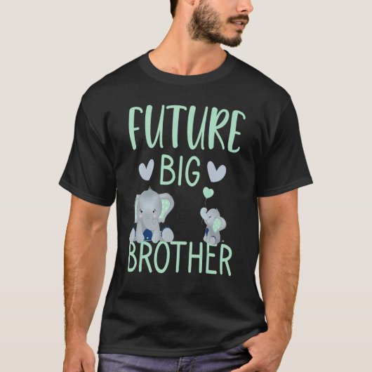 T-shirt Child future big brother pregnancy announcement 20 (Devant)