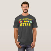T-shirt Child Support Veteran (Devant entier)