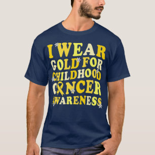 T-shirt Childhood Cancer Awareness In September We Wear Go