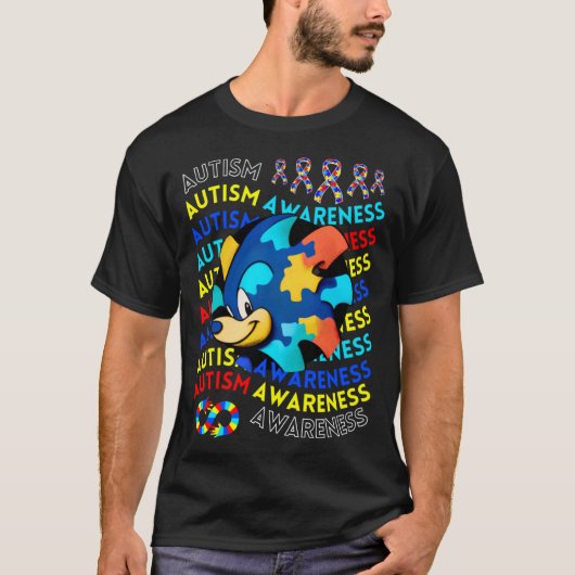 T-shirt Childrens Autism Awareness Navigating Autism Autis (Devant)
