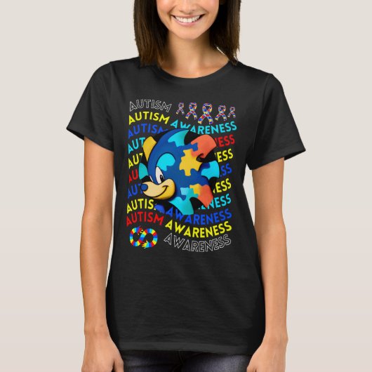 T-shirt Childrens Autism Awareness Navigating Autism Autis (Devant)