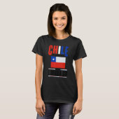 T-shirt Chile Chilean Chile Flag Chile Is Calling And I Mu (Devant entier)