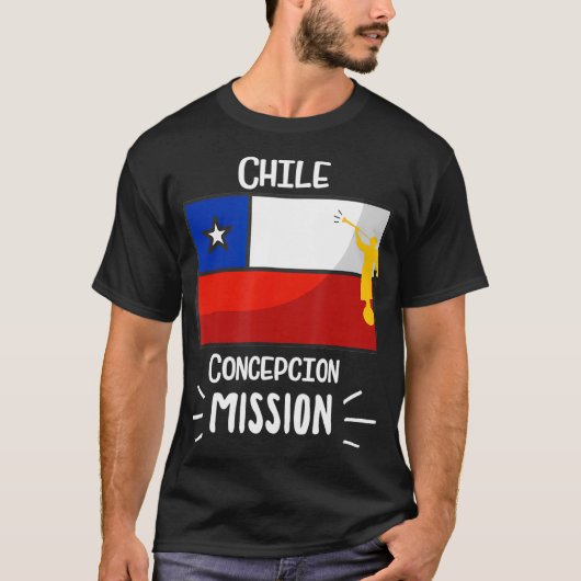 T-shirt Chile Concepcion Mormon LDS Mission Missionary (Devant)