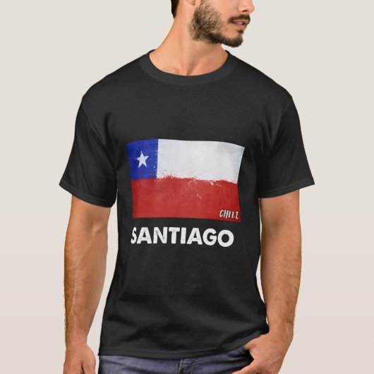 T-shirt Chile de Santiago (Devant)