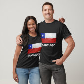 T-shirt Chile de Santiago (Unisexe)