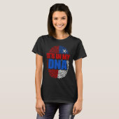 T-shirt Chile DNA Country Flag Citizenship Hispanic Race C (Devant entier)
