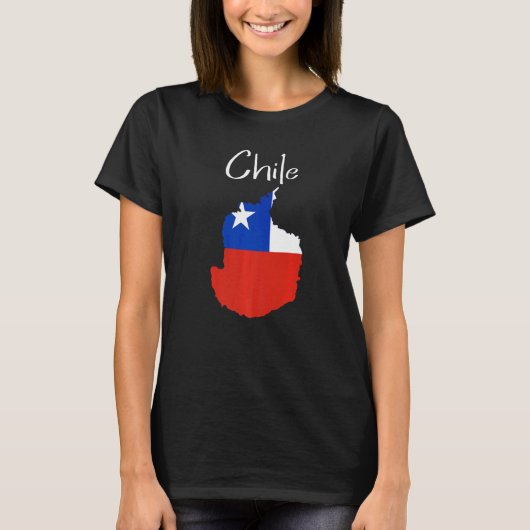 T-shirt Chile Flag Chilean Chile for women and men (Devant)