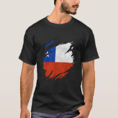 T-shirt Chile Flag Chilean Pride Chile (Devant)