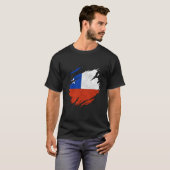 T-shirt Chile Flag Chilean Pride Chile (Devant entier)