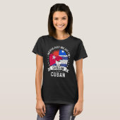 T-shirt Chile Flag Cuba Grown  Humor Citizen Pride (Devant entier)
