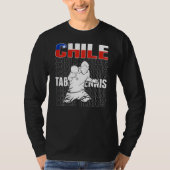 T-shirt Chile Table Tennis   Support Chilean Ping Pong Tea (Devant)
