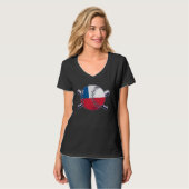 T-shirt Chilean Baseball Sport Chile Baseball Team (Devant entier)