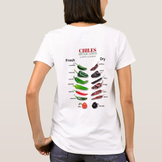 T-shirt Chiles Fresh and Dry Thunder_Cove (Dos)