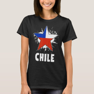 T-shirt Chili Drapeau Vintage patriotique Pride chilienne