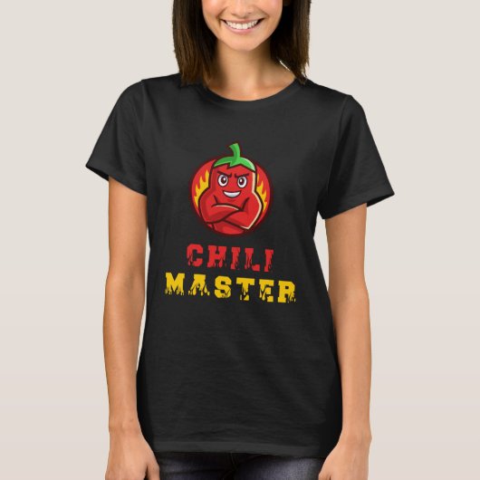 T-shirt Chili Master Peppers Peperoncini Food Jalapenos Sc (Devant)