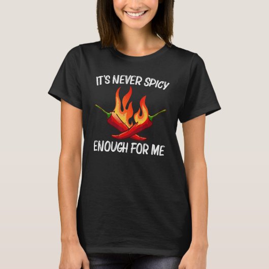 T-shirt Chili Pepper For Men Women Spicy Sauce Jalapeno (Devant)