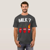 T-shirt Chili Pepper Hot Habanero Sauce Milk (Devant entier)