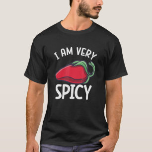 T-shirt Chili Poivrons Rouge épicé poivron Manger Mexicain